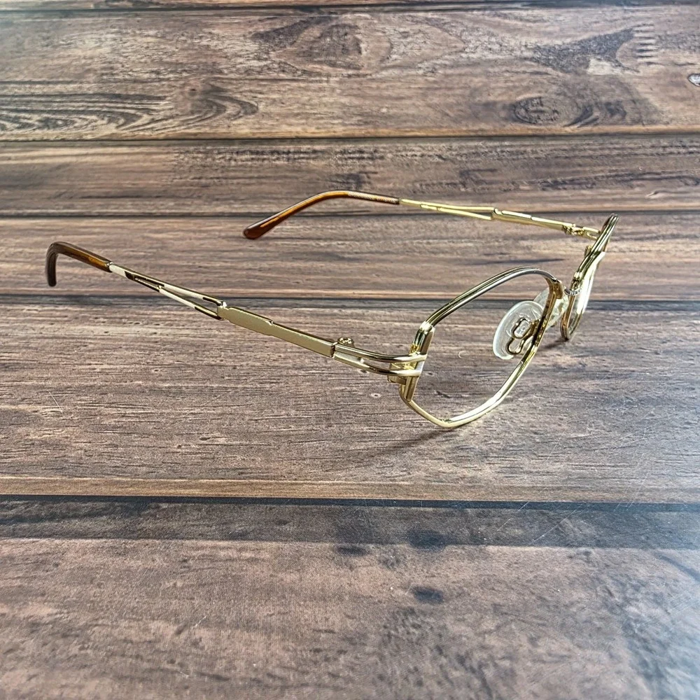 Bella Italia 208 Eyeglasses Brown/gold 51-18-135‎ FRAMES ONLY